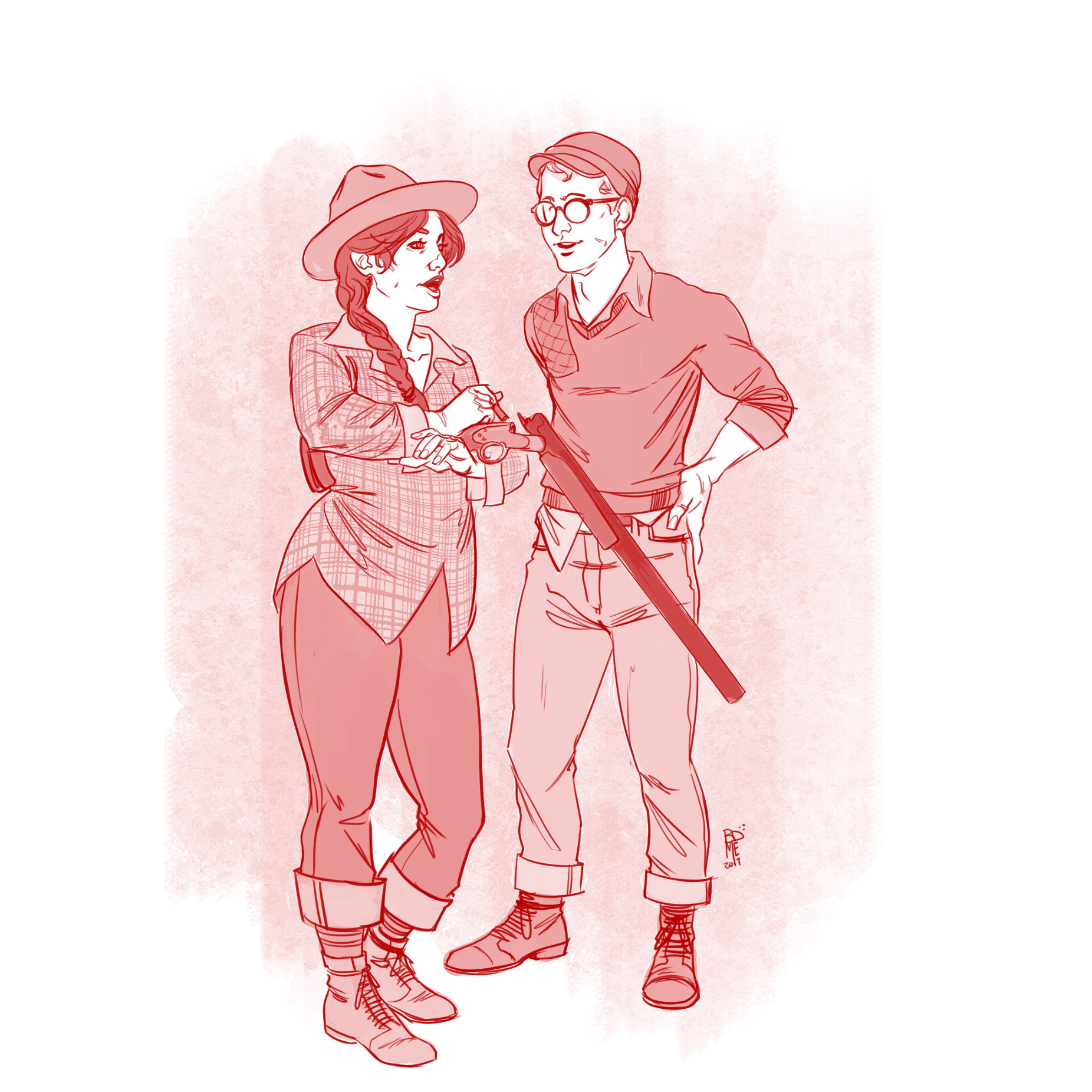 1852x1852 Bryndon Everett - Thanksgiving Sketches