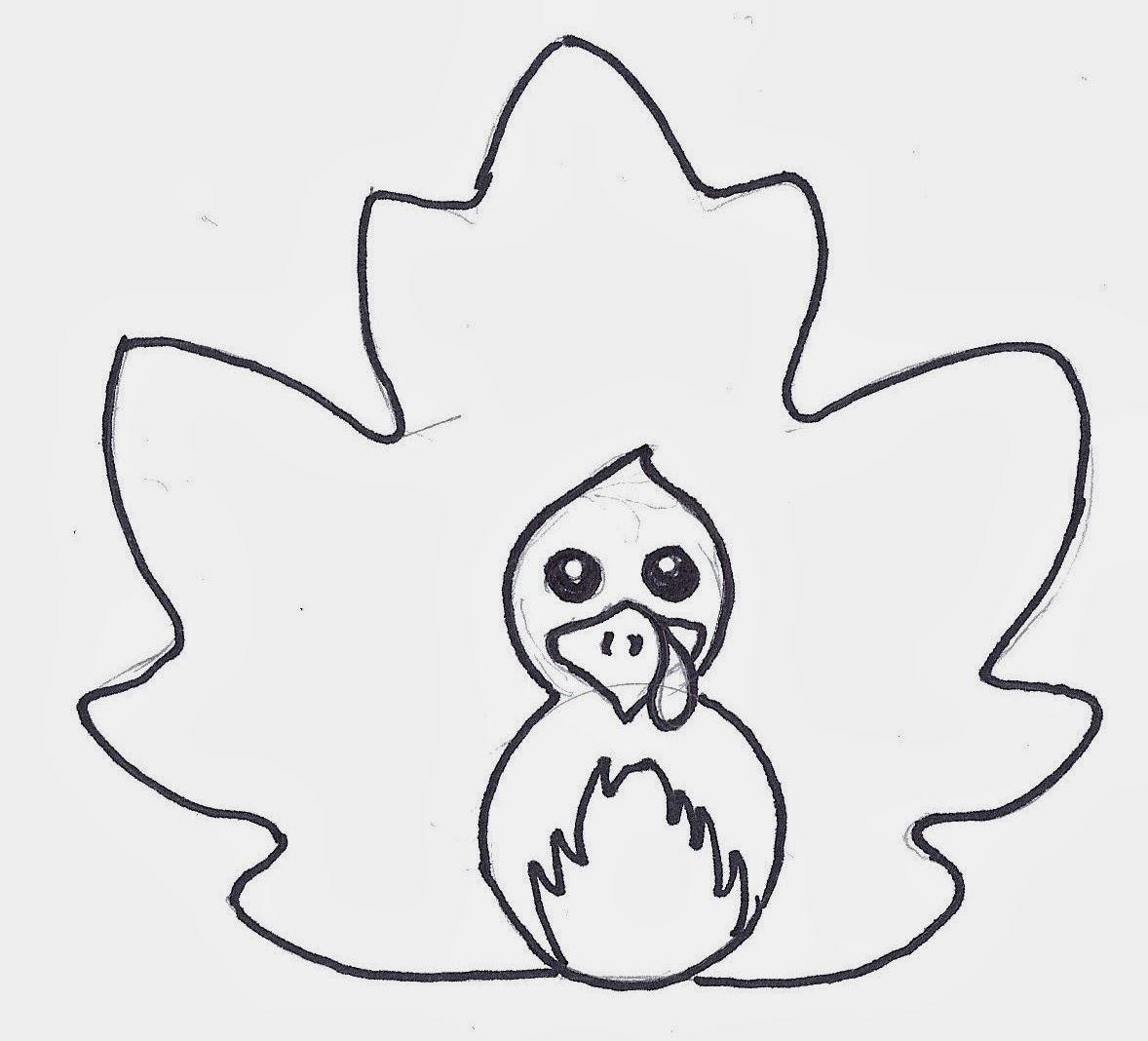 1178x1068 Thanksgiving Turkey Cookies Montreal Confections - Thanksgiving Turkey Sketch