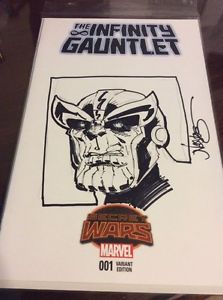 223x300 Iron Man - Thanos Sketch