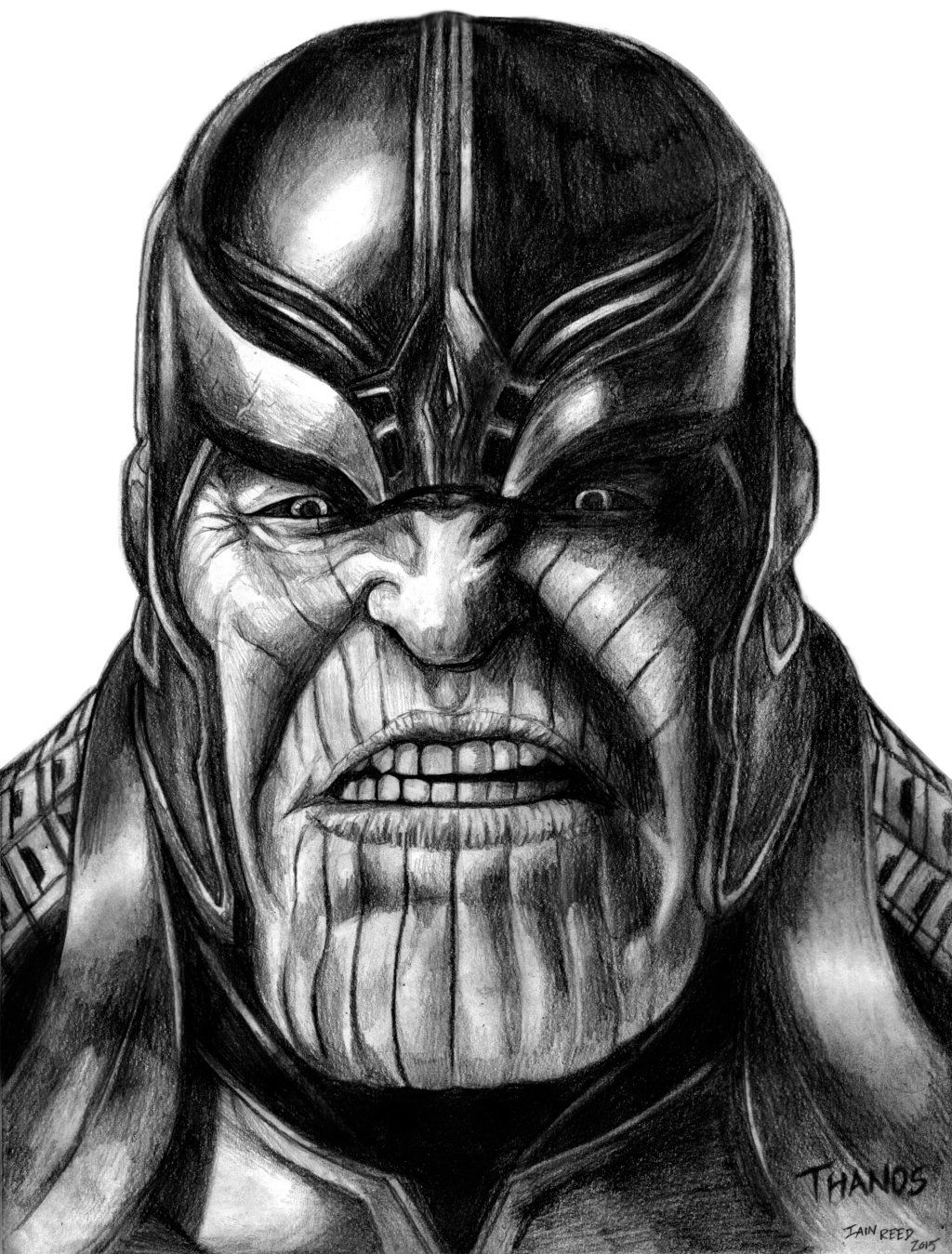 1024x1349 Thanos (Avengers - Thanos Sketch