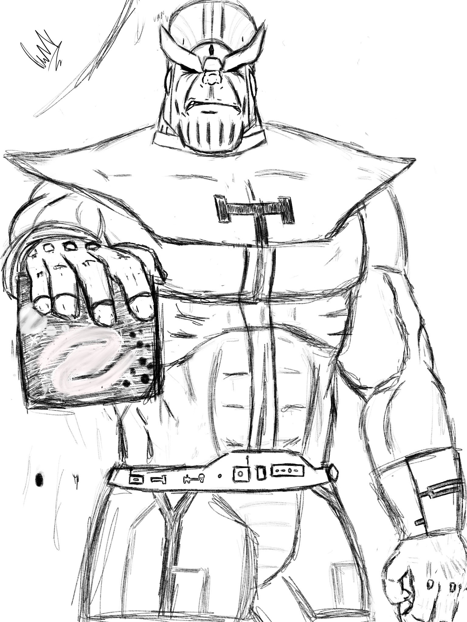 1536x2048 Thanos Sketch - Thanos Sketch