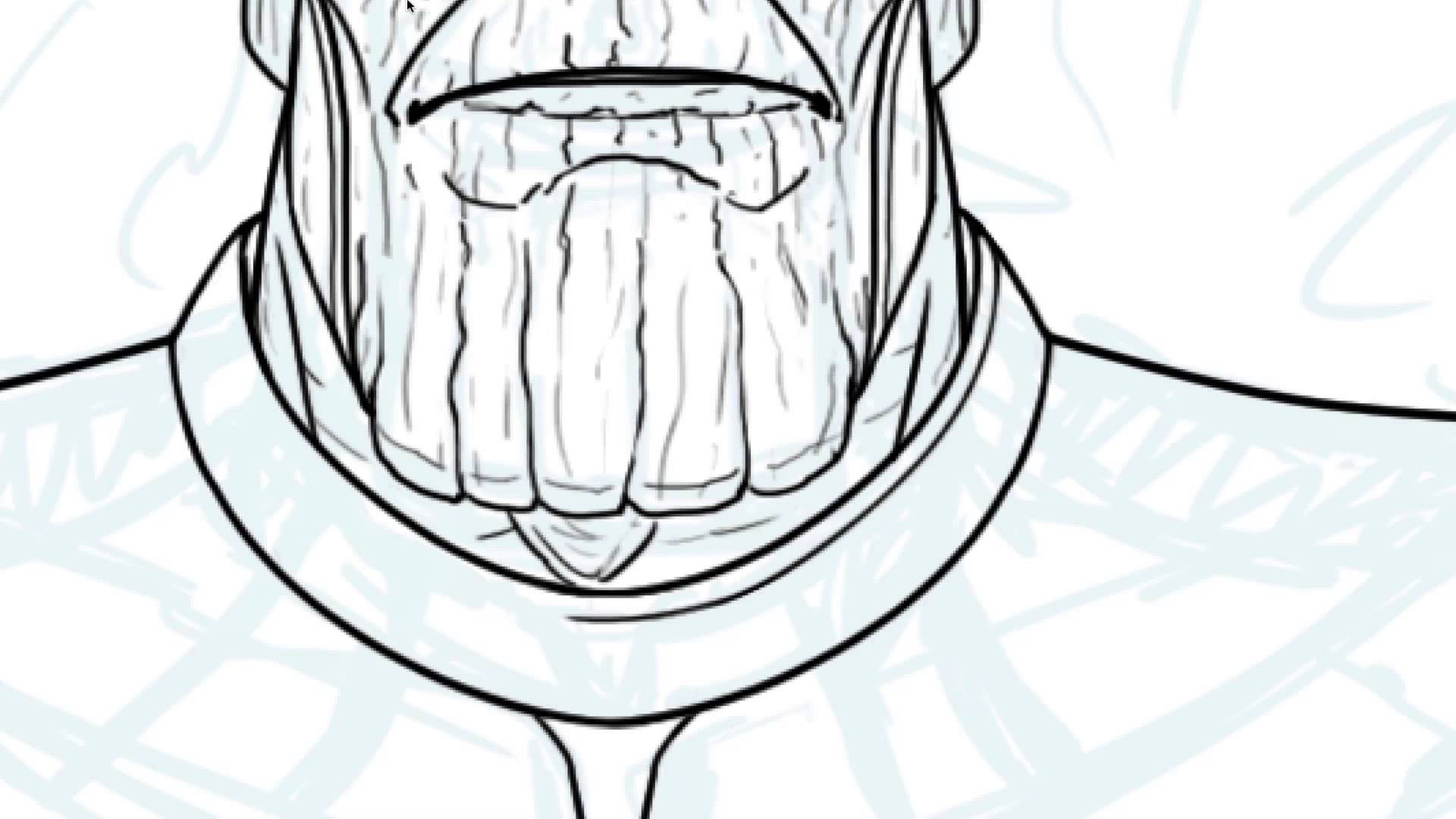 1920x1080 Drawing Thanos Part 1 - Thanos Sketch