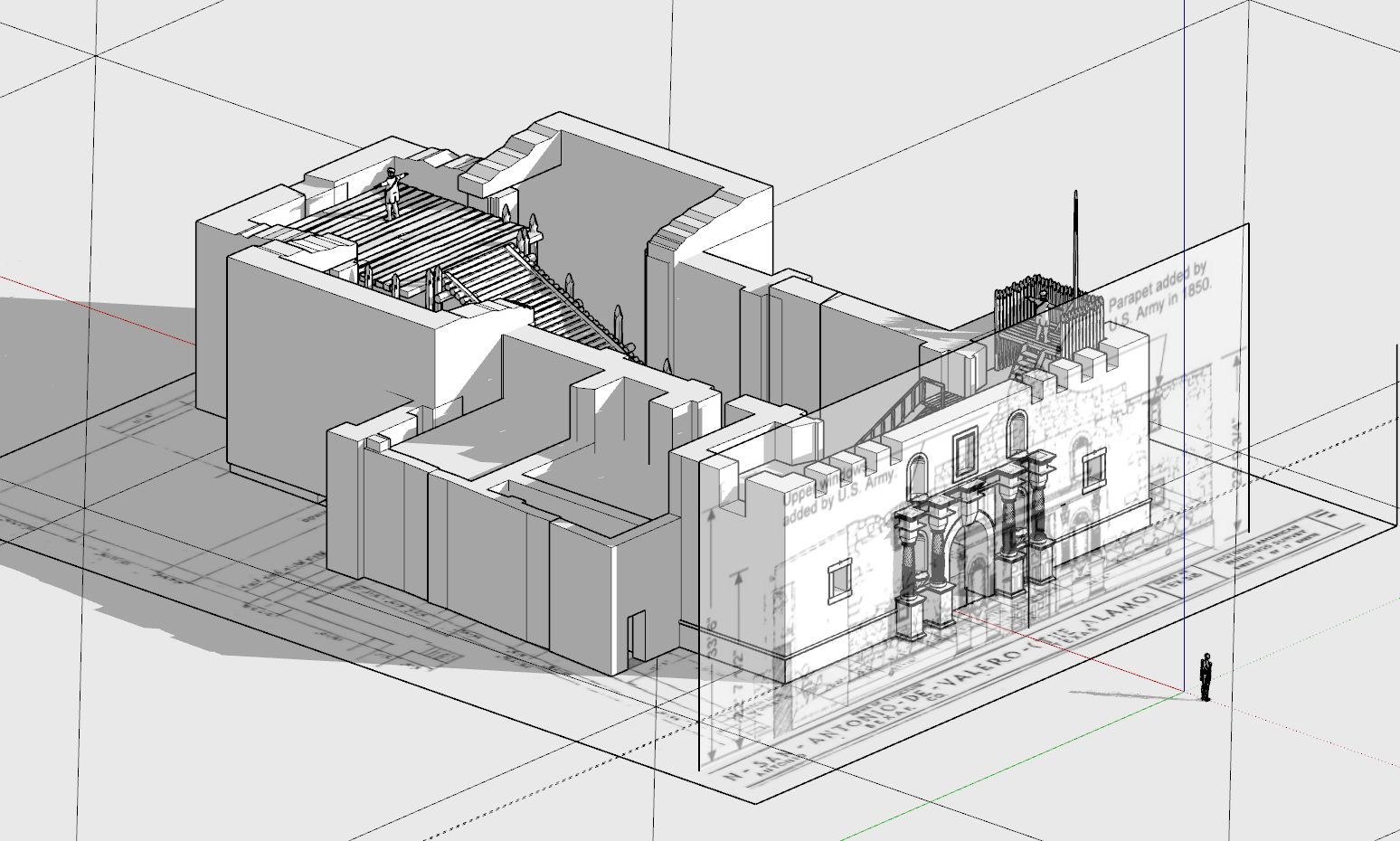 1548x930 Alamo Vrar Project Sketchucation 1 - The Alamo Sketch