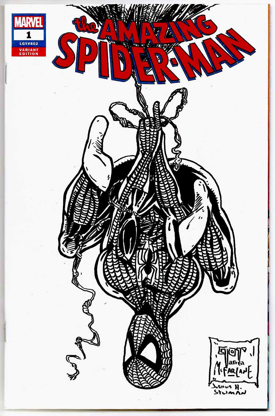 900x1360 Amazing Spider Man (Vol. 5) - The Amazing Spider Man Sketch