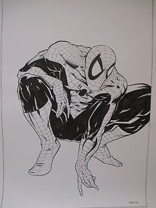 225x300 Original Sketch Spider Man From Amazing Spiderman - The Amazing Spider Man Sketch