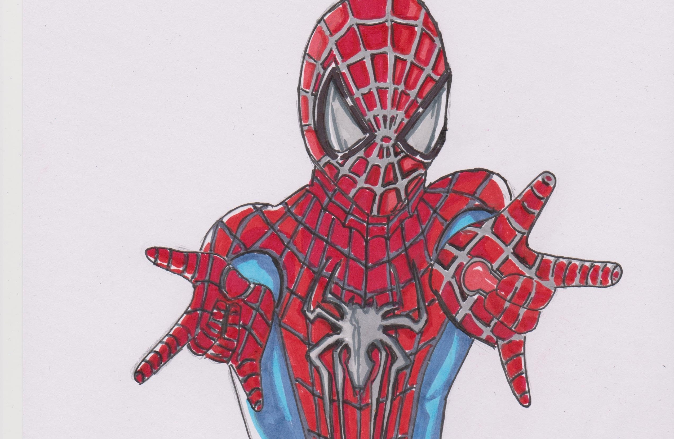 2544x1660 The Amazing Spider Man 2 - The Amazing Spider Man Sketch