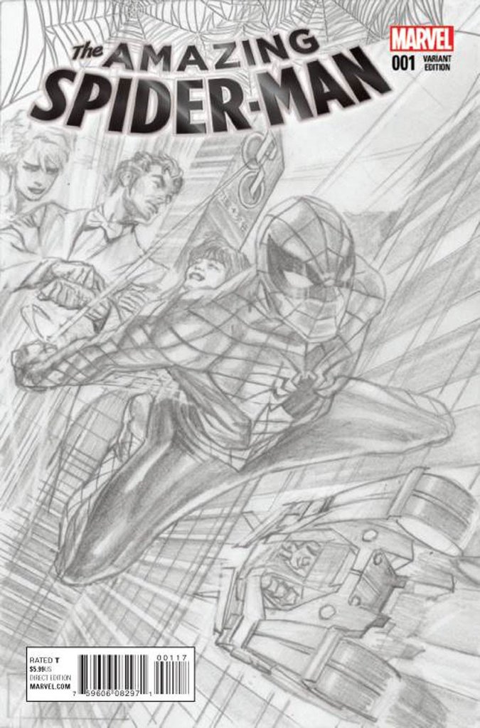 675x1024 Amazing Spider Man Vol. 4 - The Amazing Spider Man Sketch