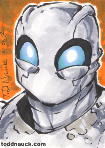 355x500 Sketch Cards The Art Of Todd Nauck - The Art Of Sketch