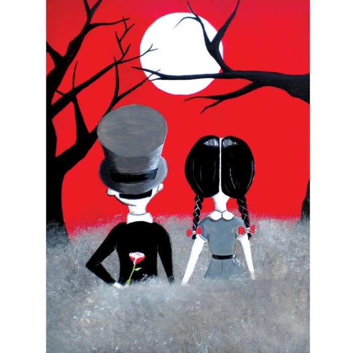 700x700 This Mexican Artist Has Created Tim Burton Esque De Muertos Art - The Art Of Sketch