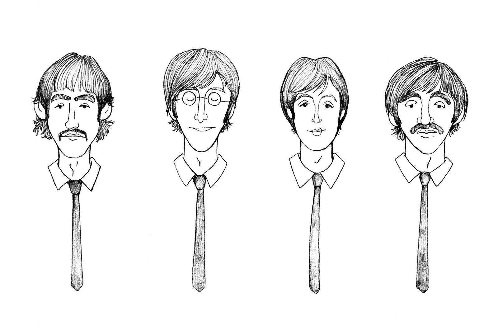 1600x1079 Let Me Tell You About The Beatles Her Majesty - The Beatles Sketch