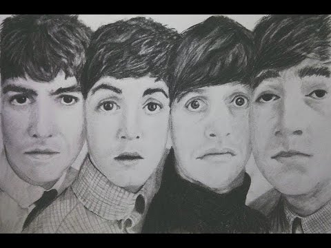 480x360 The Beatles Raven - The Beatles Sketch