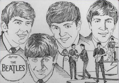 400x278 Etch A Sketch Rip Abubilla Music - The Beatles Sketch