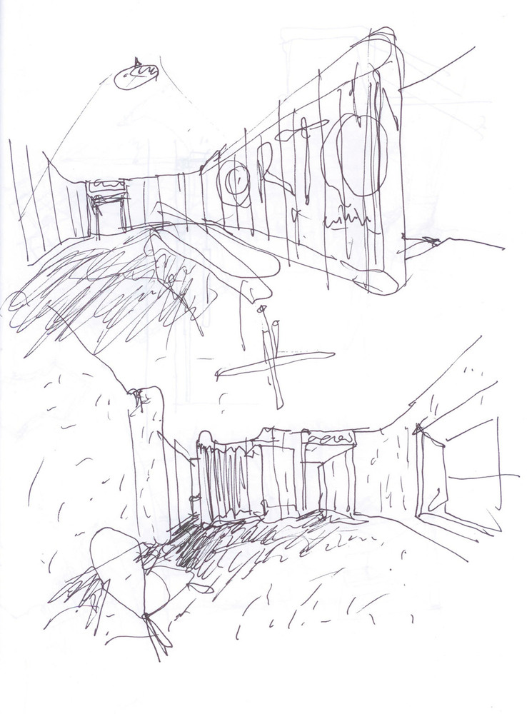 738x1000 Gallery Of Dental Clinic - The Dentist Sketch