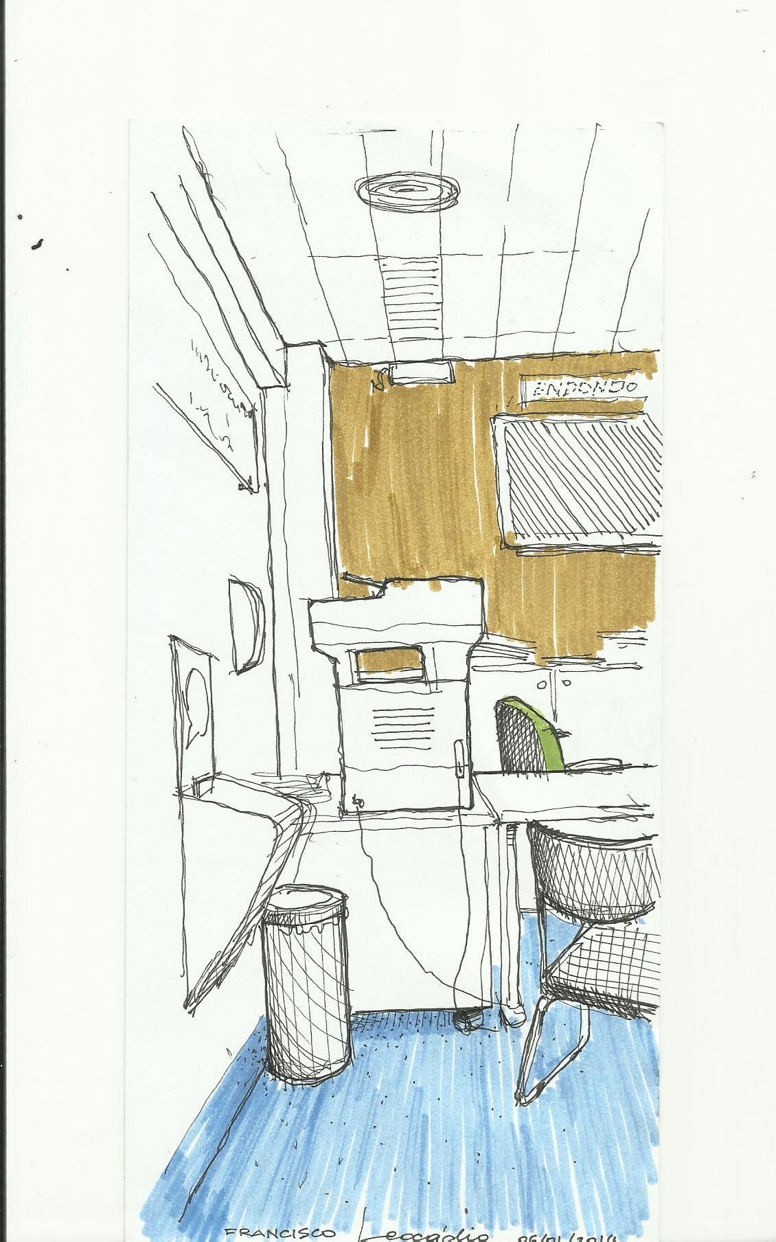 1130x1808 While I Was Ewaiting For The Dentist Francisco Sketches - The Dentist Sketch