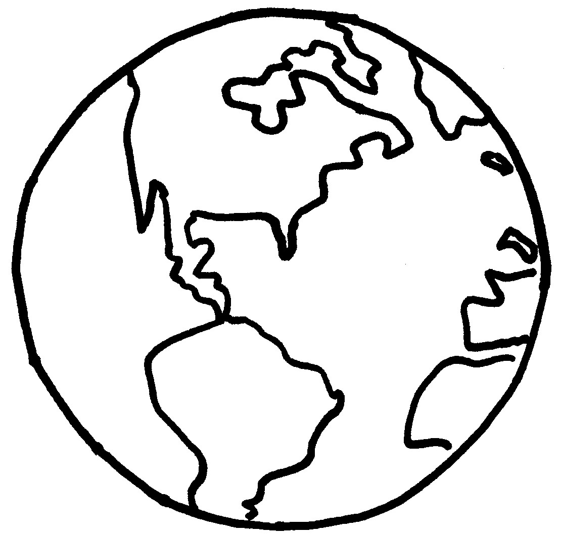Earth Picture Drawing Easy