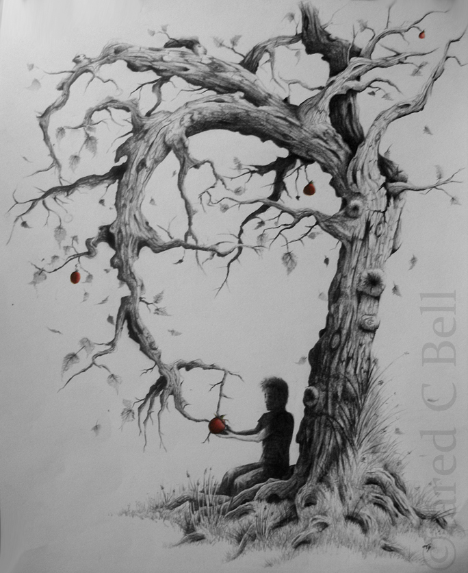 684x836 The Giving Tree By Jaredcbell - The Giving Tree Sketch