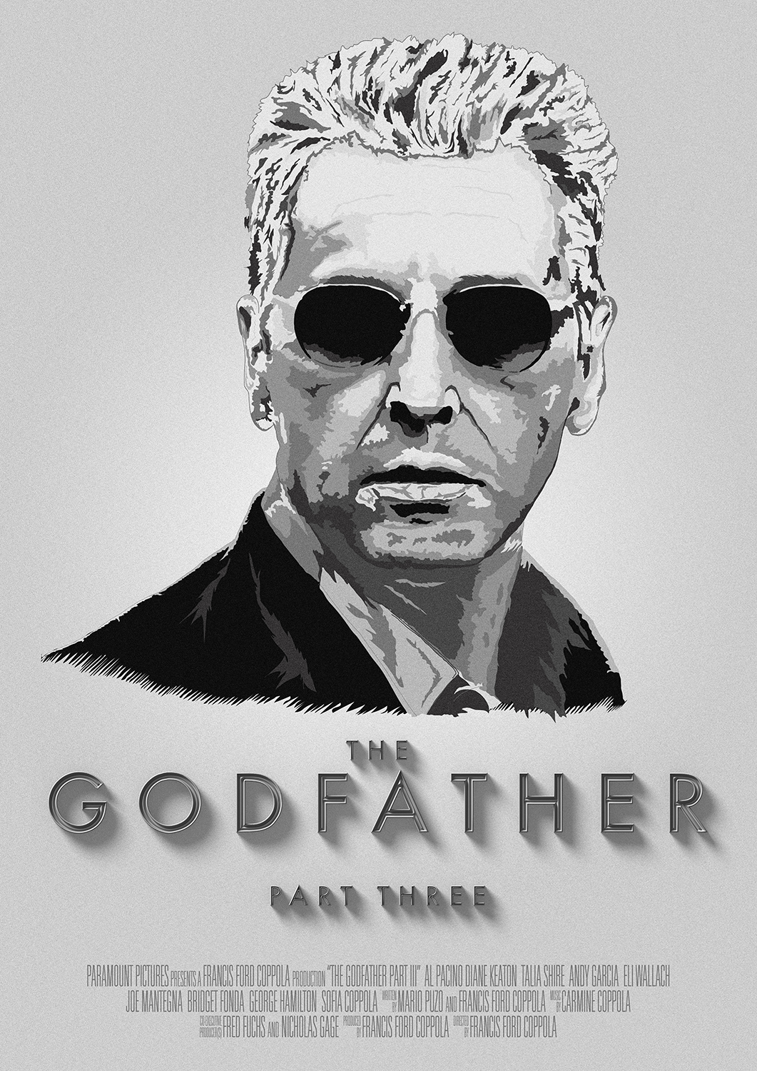 1061x1500 The Godfather - The Godfather Sketch