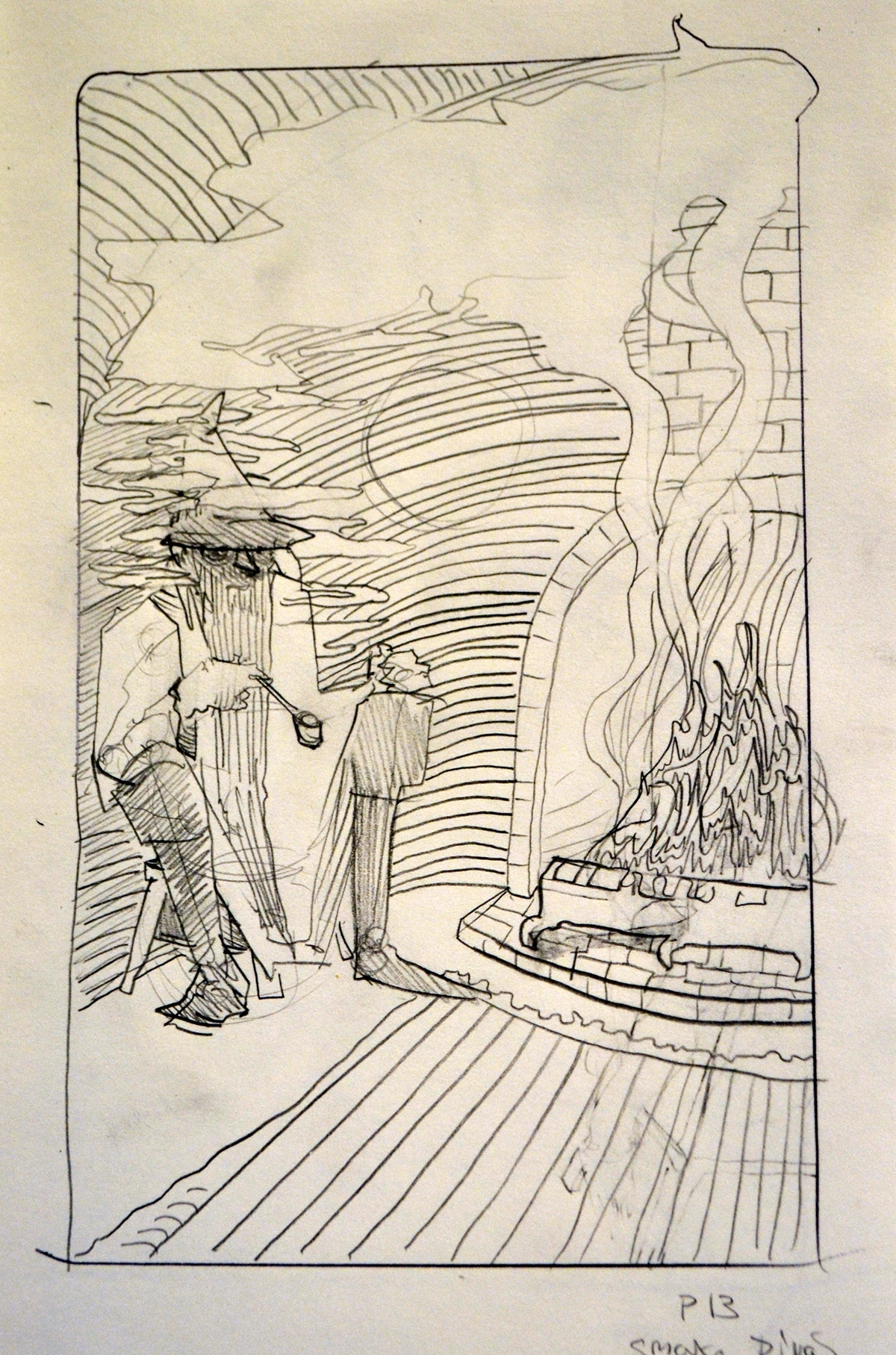 1200x1815 Hobbit Sketches On Behance - The Hobbit Sketches