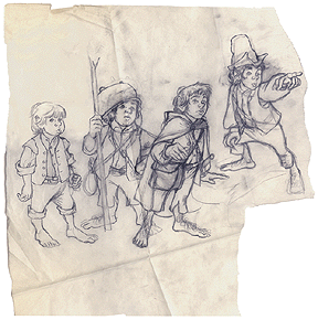 288x290 Hobbit Sketch - The Hobbit Sketches