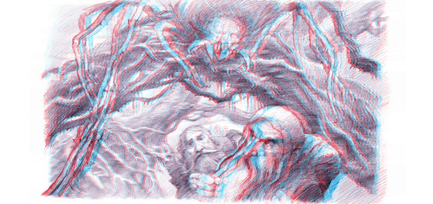 632x298 The Hobbit Production Video - The Hobbit Sketches