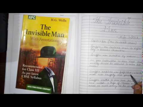480x360 The Invisible Man Character Sketch Of Griffininvisible Man Class - The Invisible Man Character Sketch
