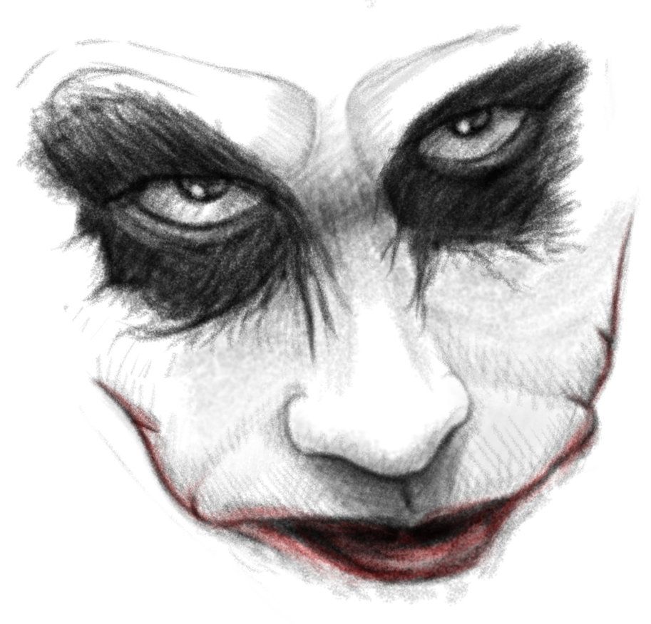 913x876 The Joker My Drawings Joker And Drawings - The Joker Sketch