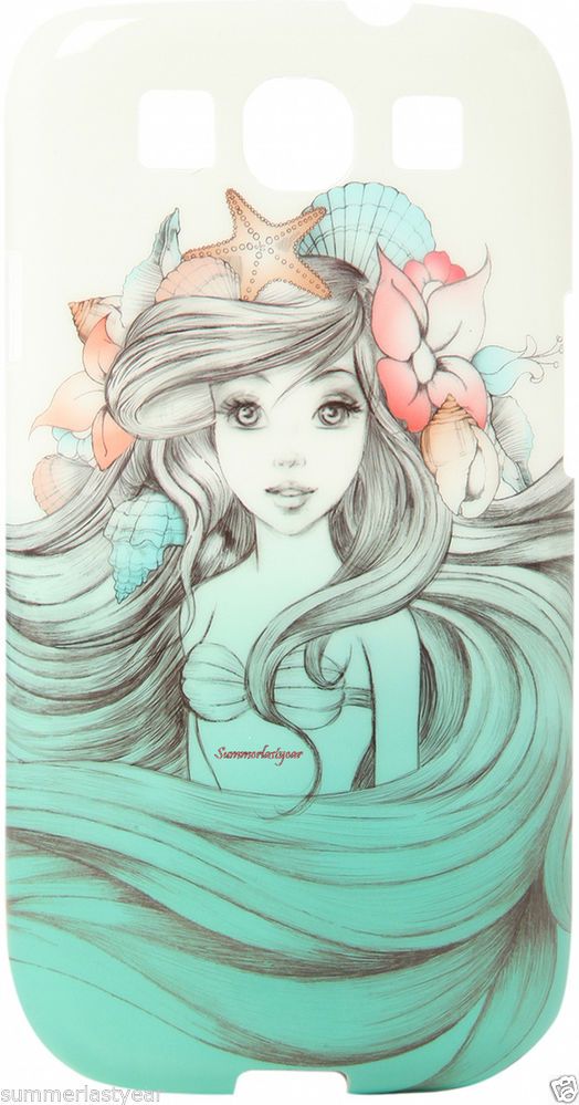 524x999 Ariel.the Little Mermaid Sketch Phone Case For Galaxy S3 The - The Little Mermaid Sketch