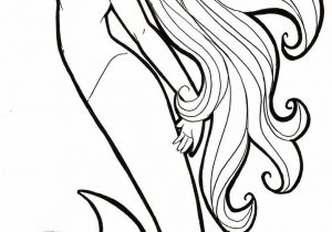 300x210 Simple Mermaid Sketches Pencil Drawings Of How To Draw Mermaids - The Little Mermaid Sketch