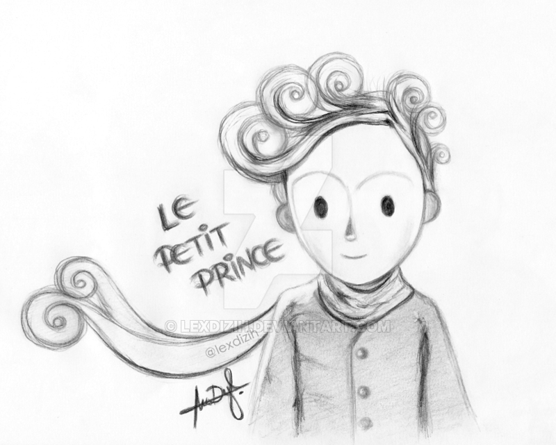 800x641 The Little Prince - The Little Prince Sketch