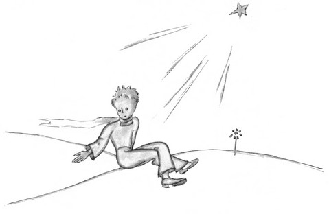479x312 The Little Prince Wishes You A Very Happy New Year For 2012! The - The Little Prince Sketch
