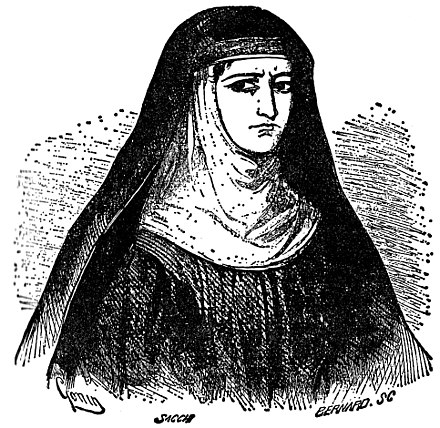 440x428 The Nun Of Monza - The Nun Sketch