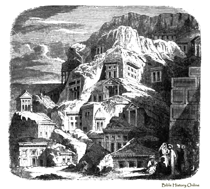 800x721 Sketch Of The Rock Cut Tombs Of Myra - The Rock Sketch