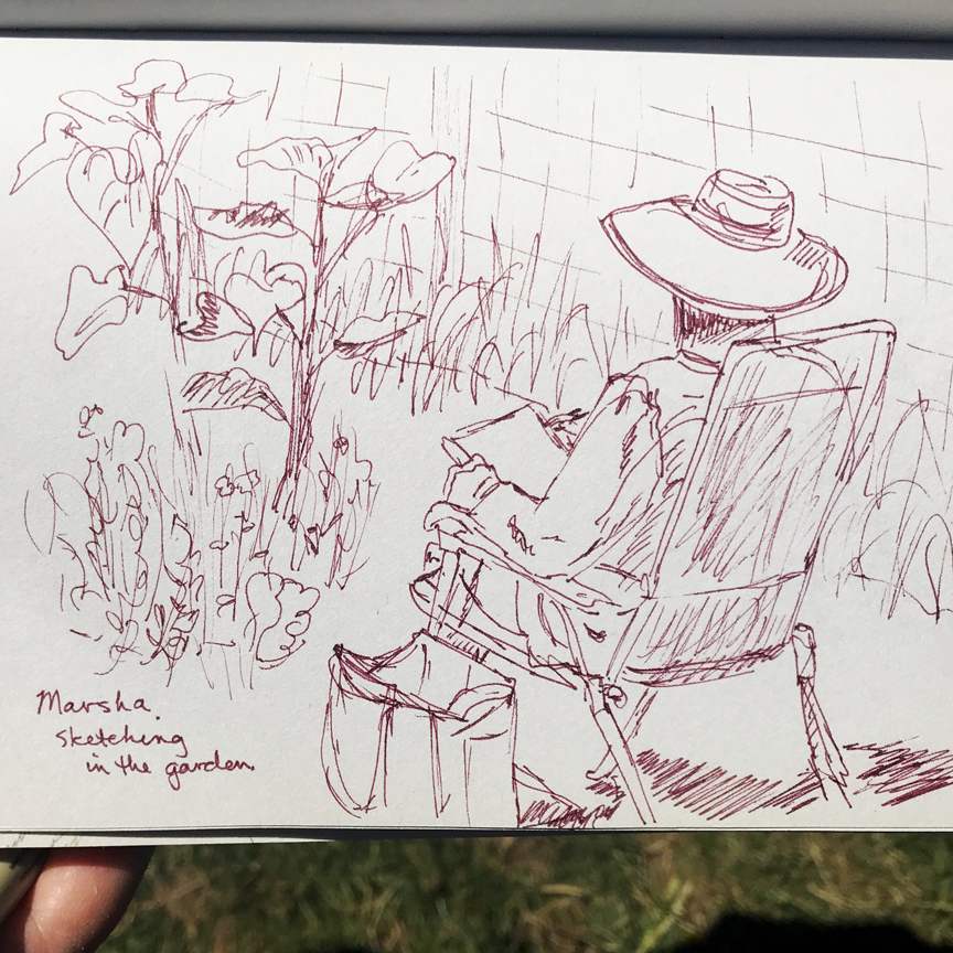 864x864 Outdoor Sketching In The Sun Top Drawers Amp Friends - The Sun Sketch