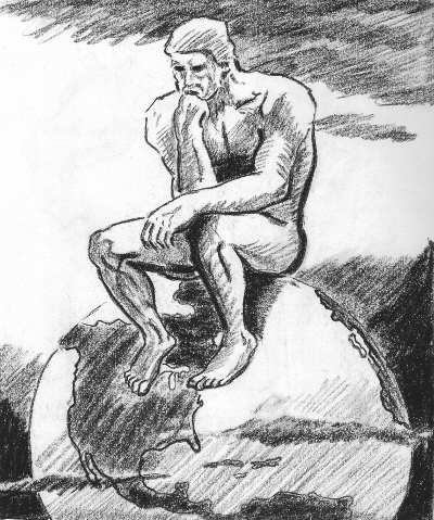 400x479 Randall Degges - The Thinker Sketch