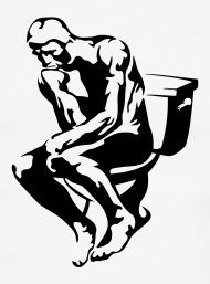 190x257 The Thinker By Atomicjellyfish Spreadshirt - The Thinker Sketch