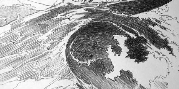 600x300 Water Wave Sketch Steemit - The Wave Sketch