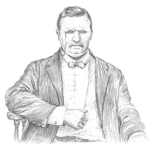 Theodore Roosevelt Sketch at Explore collection of