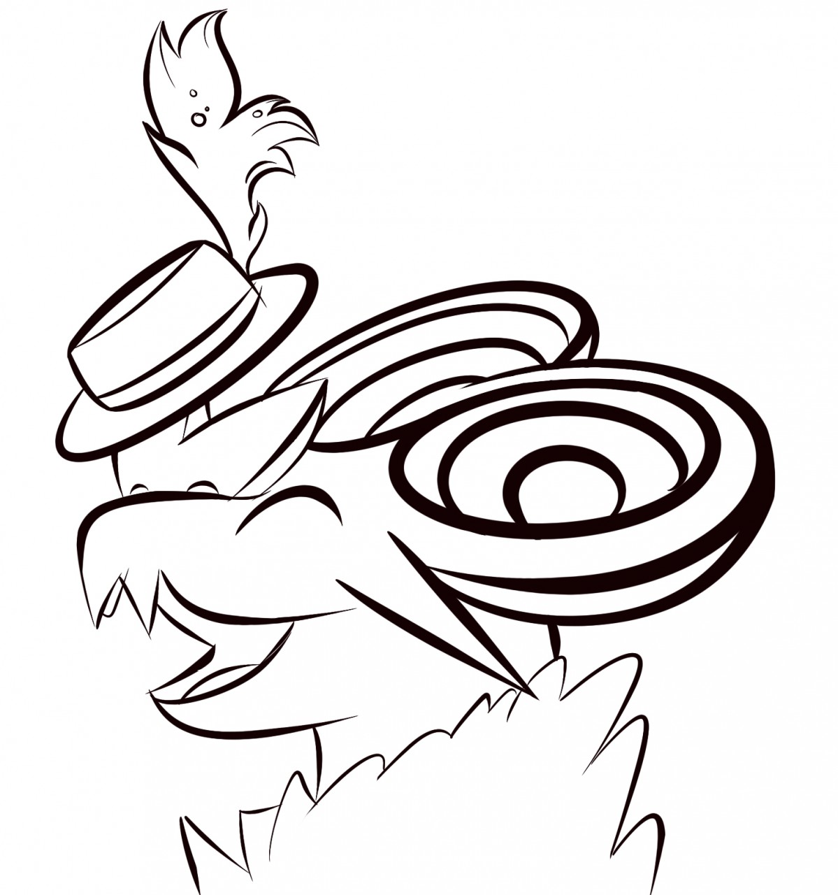 1199x1280 Sketch 1 - Thief Sketch