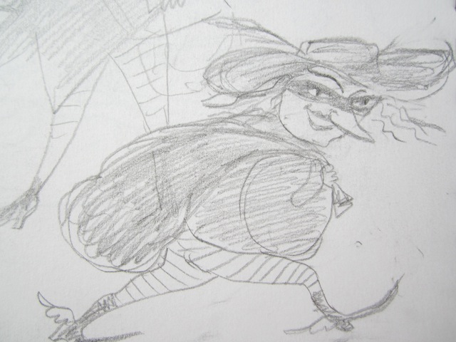 640x480 The Making Of An Alphabet Thief Groundwood - Thief Sketch