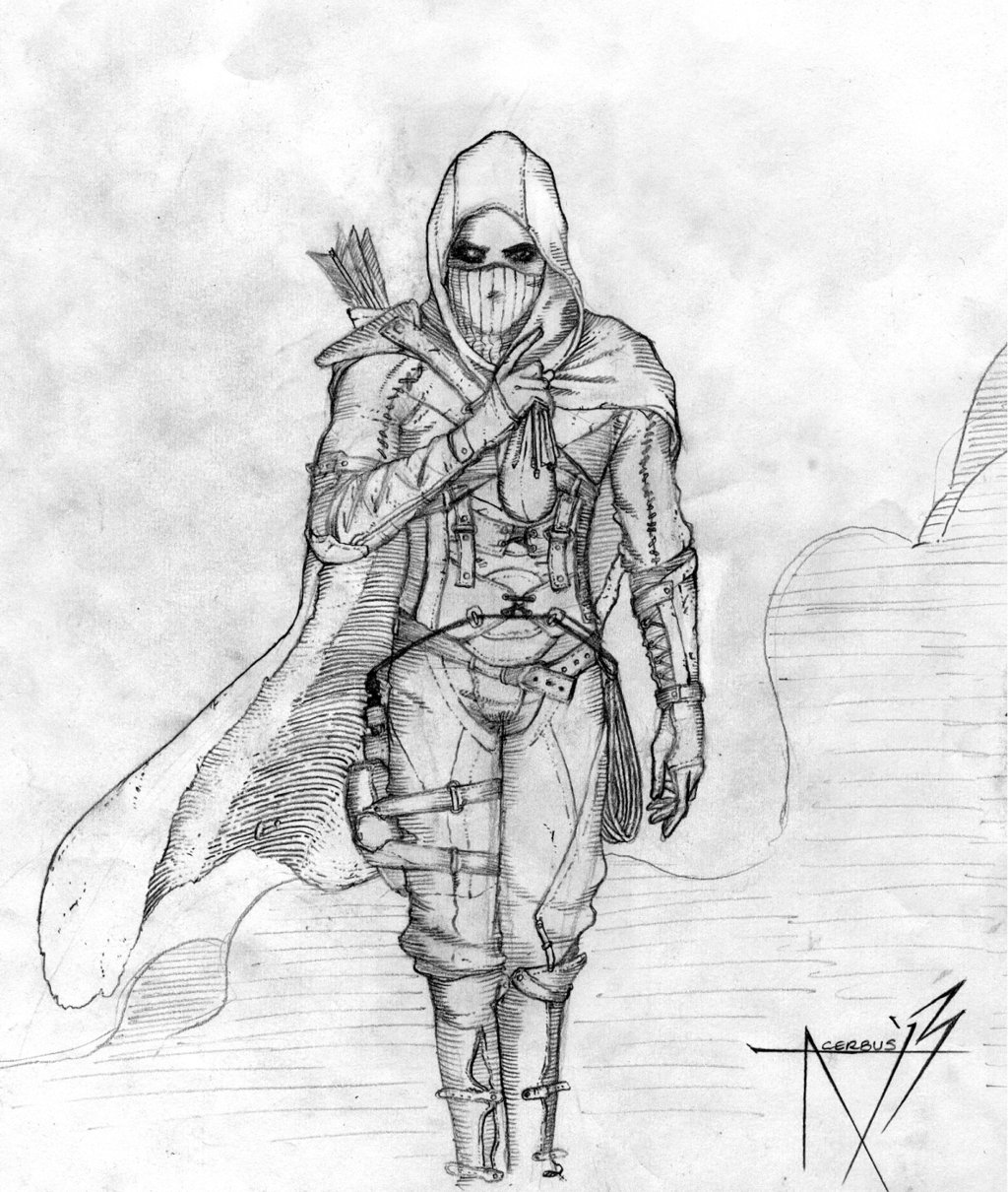 1024x1210 Thief Drawing, Pencil, Sketch, Colorful, Realistic Art Images - Thief Sketch