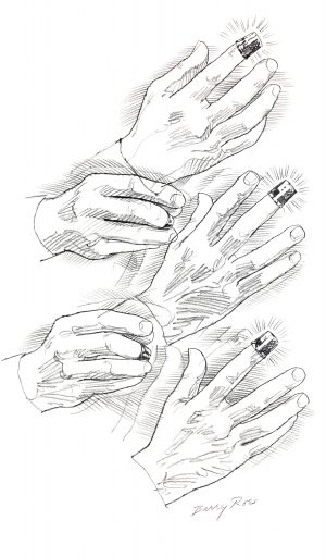 300x512 Magic Art By Barry Ross Thimble Tricks - Thimble Sketch