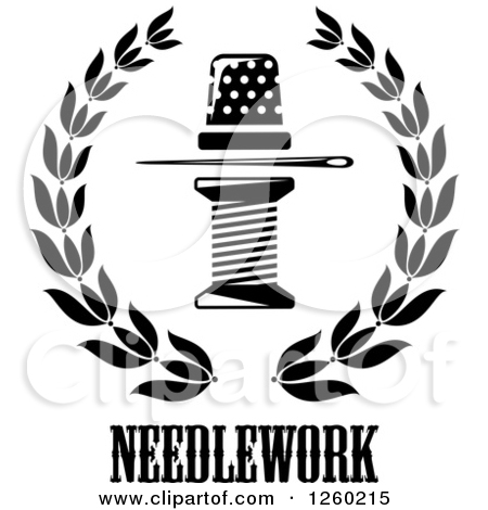 450x470 Thimble And Needle Clipart - Thimble Sketch