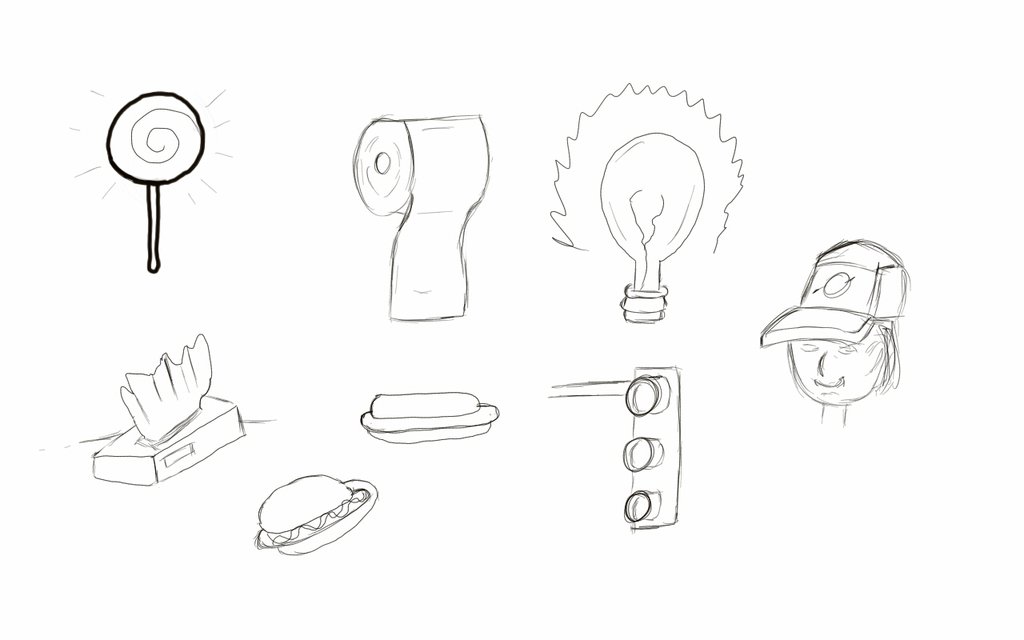 1024x640 Easy Things Sketch Dump 3 By Terriprayutm - Things Sketch