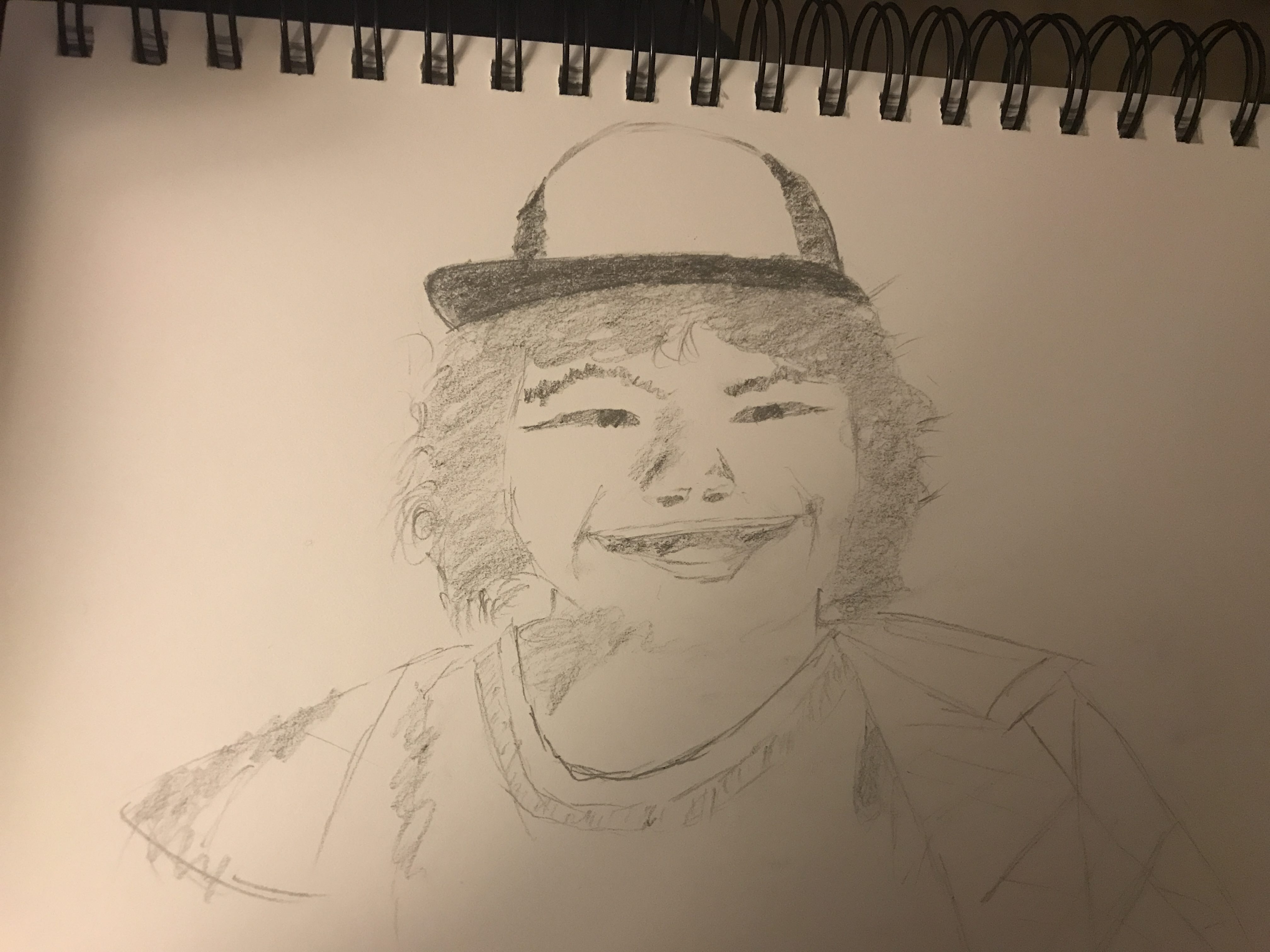 4032x3024 Gaten Matarazzo Stranger Things Sketch - Things Sketch