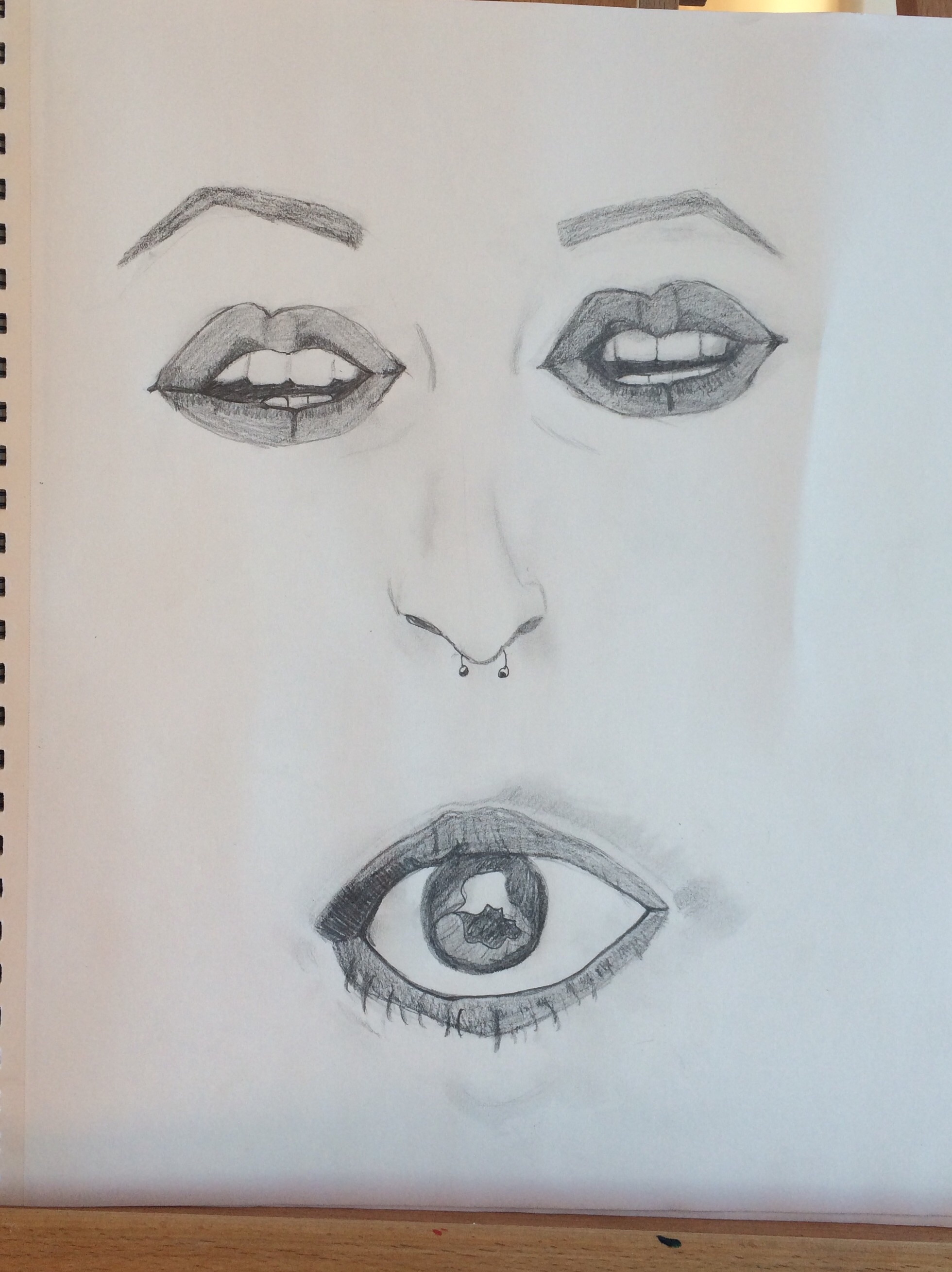 1960x2618 Graphite Sketch Art By Sila - Things Sketch