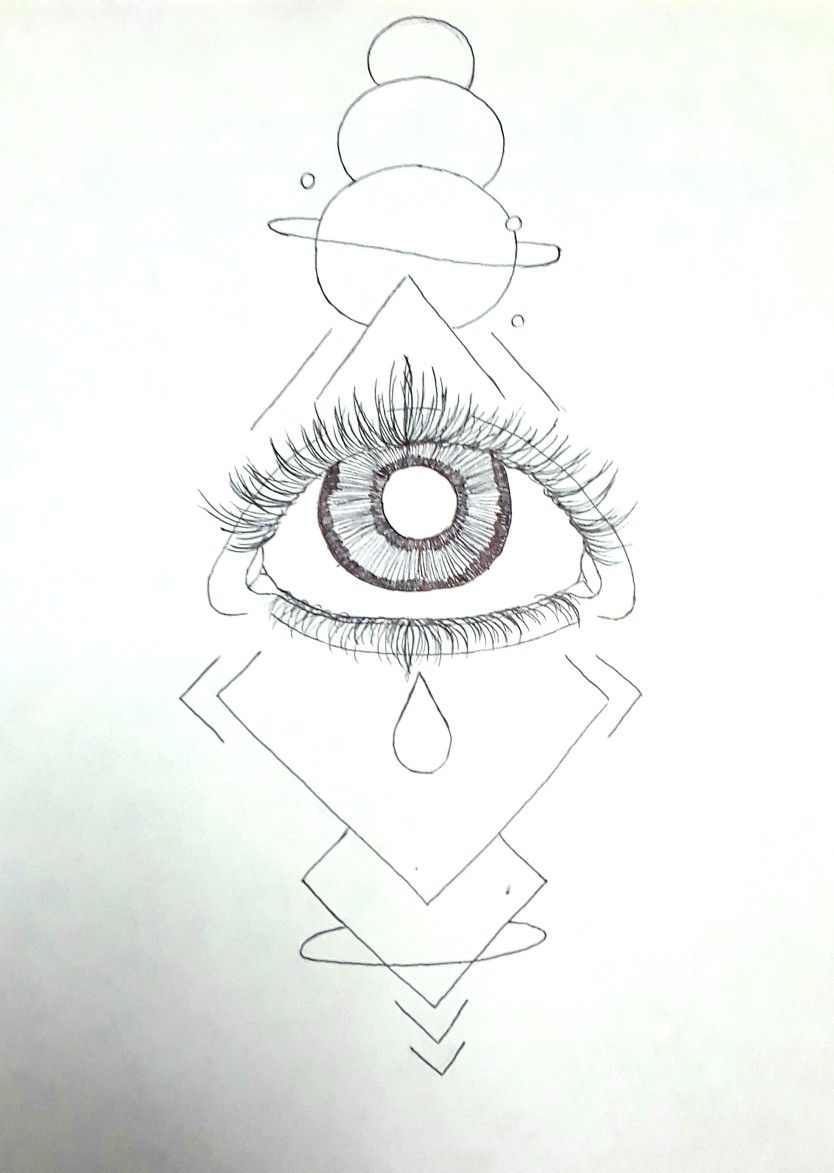 third eye sketch