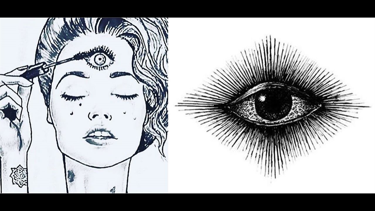 1280x720 What Does Opening The Third Eye Mean - Third Eye Sketch