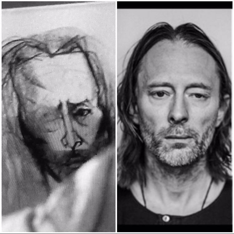 750x750 Never Noticed This Police Sketch Of Thom Yorke In Twin Peaks - Thom Yorke Sketch