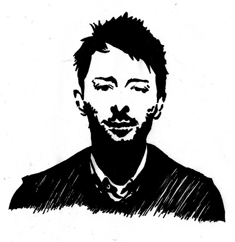 485x500 Rax Interview With Thom Yorke New Internationalist - Thom Yorke Sketch
