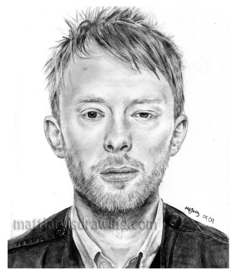 830x962 Thom Yorke By Lloveandsqualor - Thom Yorke Sketch